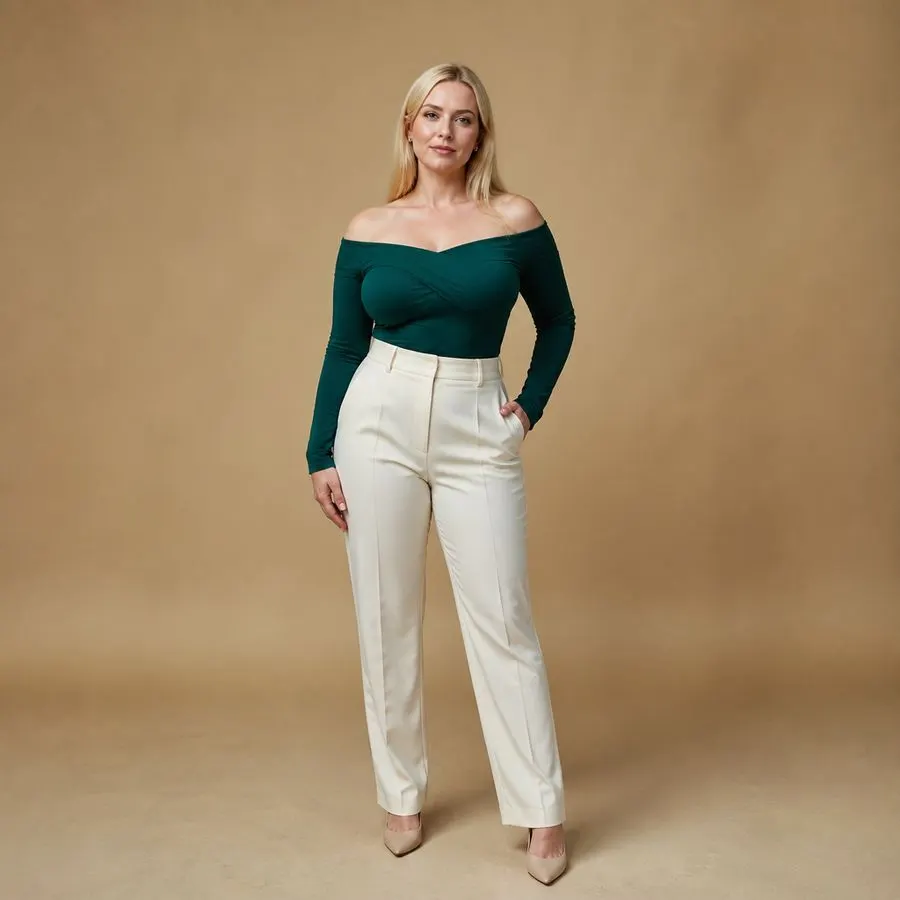 Off-Shoulder Jersey Top
