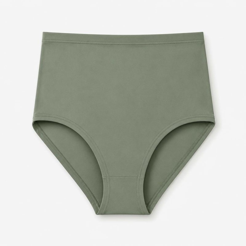 Sage High-Waist Brief